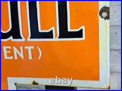 JOHN BULL Enamel Sign 17.7x17.7 (45x45cm) Vintage Workshop Garage Tyres Signage JOHN BULL Enamel Sign 17.7x17.7 (45x45cm) Vintage Workshop Garage Tyres Signage