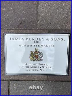 James Purdy & Sons Ltd Vintage Style Enamel Sign