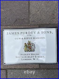 James Purdy & Sons Ltd Vintage Style Enamel Sign