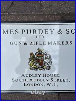 James Purdy & Sons Ltd Vintage Style Enamel Sign