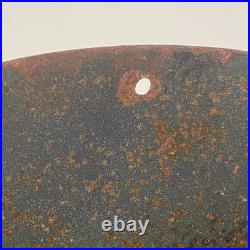 Kalamalka Enamel Sign Ø 50cm (19.7) Big Vintage Gasoline Station Decoration