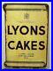 LYONS_CAKES_Enamel_Sign_Double_Sided_Original_Condition_01_gi