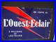 L_Ouest_Eclair_vintage_French_enamel_double_sided_sign_01_pqje