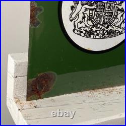 Land Rover Enamel Sign 50x40cm (19.7x15.7) Vintage Porcelain Garage Signage