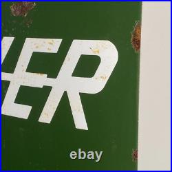 Land Rover Enamel Sign 50x40cm (19.7x15.7) Vintage Porcelain Garage Signage