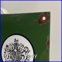 Land Rover Enamel Sign 50x40cm (19.7x15.7) Vintage Porcelain Garage Signage