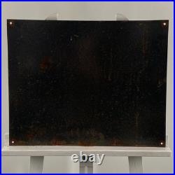 Land Rover Enamel Sign 50x40cm (19.7x15.7) Vintage Porcelain Garage Signage