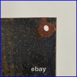 Land Rover Enamel Sign 50x40cm (19.7x15.7) Vintage Porcelain Garage Signage