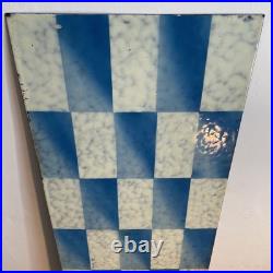Large Enamel Vintage Kitchen Splashback Sign Bathroom Garden Wall Art
