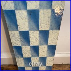 Large Enamel Vintage Kitchen Splashback Sign Bathroom Garden Wall Art