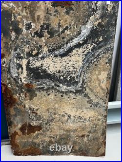 Large Vintage Enamel Lyons Ice-cream Sign 58cm X 88cm