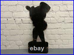 Large Vintage Esso'Mrs Drip' Oil Garage Forecourt Enamel Sign