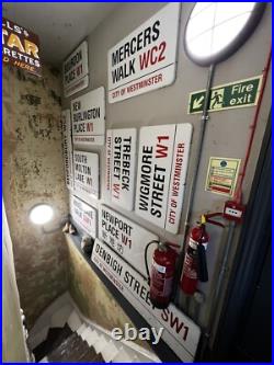 London Enamel Street Sign Milford Lane Wc2 City Of Westminster W Authenticity C