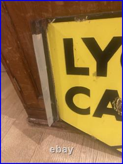 Lyons Cakes enamel sign nice aged condition