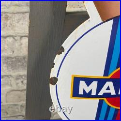 MARTINI Enamel Sign 28.3x17.7 (72x45cm) Retro Garage Vintage Antique Store Sign MARTINI Enamel Sign 28.3x17.7 (72x45cm) Retro Garage Vintage Antique Store Sign