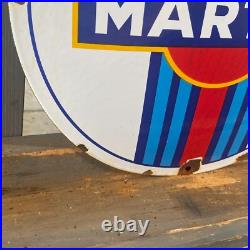 MARTINI Enamel Sign 28.3x17.7 (72x45cm) Retro Garage Vintage Antique Store Sign MARTINI Enamel Sign 28.3x17.7 (72x45cm) Retro Garage Vintage Antique Store Sign