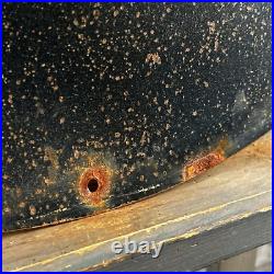 MERCEDES BENZ Enamel Sign ø 23.6 (60cm) Garage Nice Old Retro Vintage XXL Decor