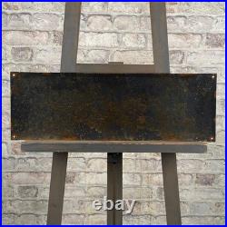 MERCEDES-BENZ Enamel Sign 23.6x7.9 (60x20cm) Nice Dealership Vintage Rare Decor