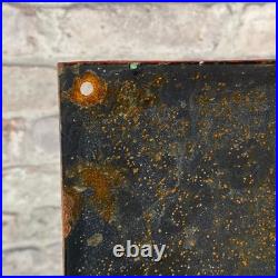 MERCEDES-BENZ Enamel Sign 23.6x7.9 (60x20cm) Nice Dealership Vintage Rare Decor