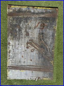 MINT Wills Gold Flake Enamel Sign Vintage Advertising