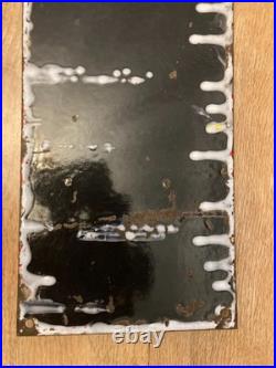 Melox the perfect dog food original enamel sign