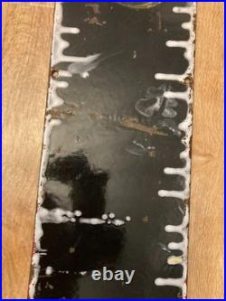 Melox the perfect dog food original enamel sign