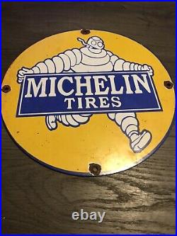 Michelin Vintage Style Tyres Sign Enamel Advertising Sign Garage Man Cave 12