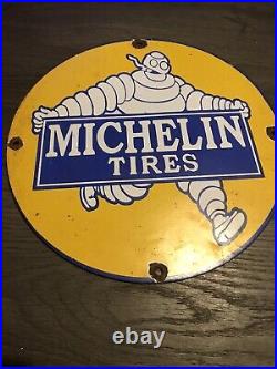 Michelin Vintage Style Tyres Sign Enamel Advertising Sign Garage Man Cave 12