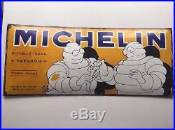 Michelin enamel sign first aid vintage 1930s very rare stunning