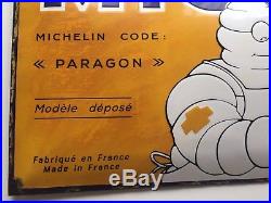 Michelin enamel sign first aid vintage 1930s very rare stunning
