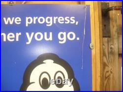 Michelin sign, not enamel sign, vintage advertising, automobilia WORLD SHIPPING Michelin sign, not enamel sign, vintage advertising, automobilia WORLD SHIPPING