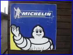 Michelin sign, not enamel sign, vintage sign WORLDWIDE SHIPPING