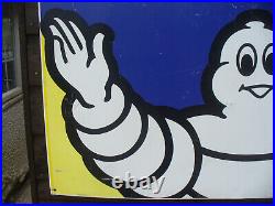 Michelin sign, not enamel sign, vintage sign WORLDWIDE SHIPPING