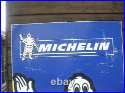 Michelin sign, not enamel sign, vintage sign WORLDWIDE SHIPPING