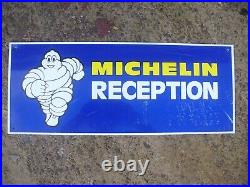 Michelin sign, original vintage michelin sign not enamel sign WORLDWIDE POST