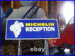 Michelin sign, original vintage michelin sign not enamel sign WORLDWIDE POST