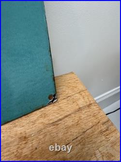 NESTLE MILK Swiss Enamel Sign / vintage kitchen / bar / farm Man Cave-shed