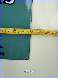 NESTLE MILK Swiss Enamel Sign / vintage kitchen / bar / farm Man Cave-shed