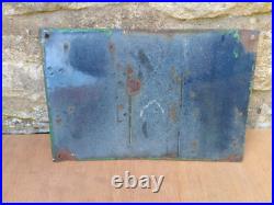 NO SMOKING Vintage Original Enamel Sign inc. Delivery NO SMOKING Vintage Original Enamel Sign inc. Delivery