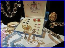Nice Collection/lot Vtg. Jewelry Signed/unsigned, Sterling, Gf, Over 90 Pcs