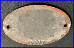 Not Drinking Water Vintage Enamel Sign Local Authority Porcelain Station Signage