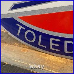 OVERLAND Enamel Sign 15.7x11.8 (40x30cm) Rare Nice Vintage Garage Service Decor OVERLAND Enamel Sign 15.7x11.8 (40x30cm) Rare Nice Vintage Garage Service Decor