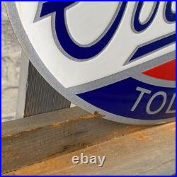 OVERLAND Enamel Sign 15.7x11.8 (40x30cm) Rare Nice Vintage Garage Service Decor OVERLAND Enamel Sign 15.7x11.8 (40x30cm) Rare Nice Vintage Garage Service Decor