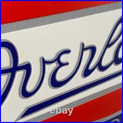 OVERLAND Enamel Sign 15.7x11.8 (40x30cm) Rare Nice Vintage Garage Service Decor OVERLAND Enamel Sign 15.7x11.8 (40x30cm) Rare Nice Vintage Garage Service Decor