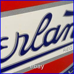 OVERLAND Enamel Sign 15.7x11.8 (40x30cm) Rare Nice Vintage Garage Service Decor OVERLAND Enamel Sign 15.7x11.8 (40x30cm) Rare Nice Vintage Garage Service Decor