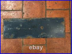 Old Vintage Antique Advert Enamel Sign Bike Shop Bicycle Tyre Tire Sign Roadfind