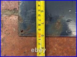 Old Vintage Antique Advert Enamel Sign Bike Shop Bicycle Tyre Tire Sign Roadfind