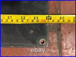 Old Vintage Antique Advert Enamel Sign Garage Gas Petrol Pump Notice No Smoking