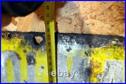 Old Vintage Antique Sign Enamel Colmans Mustard 455 x 305mm