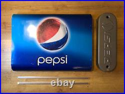 Old Vintage Original Pepsi Cola Light Sign Not Enamel